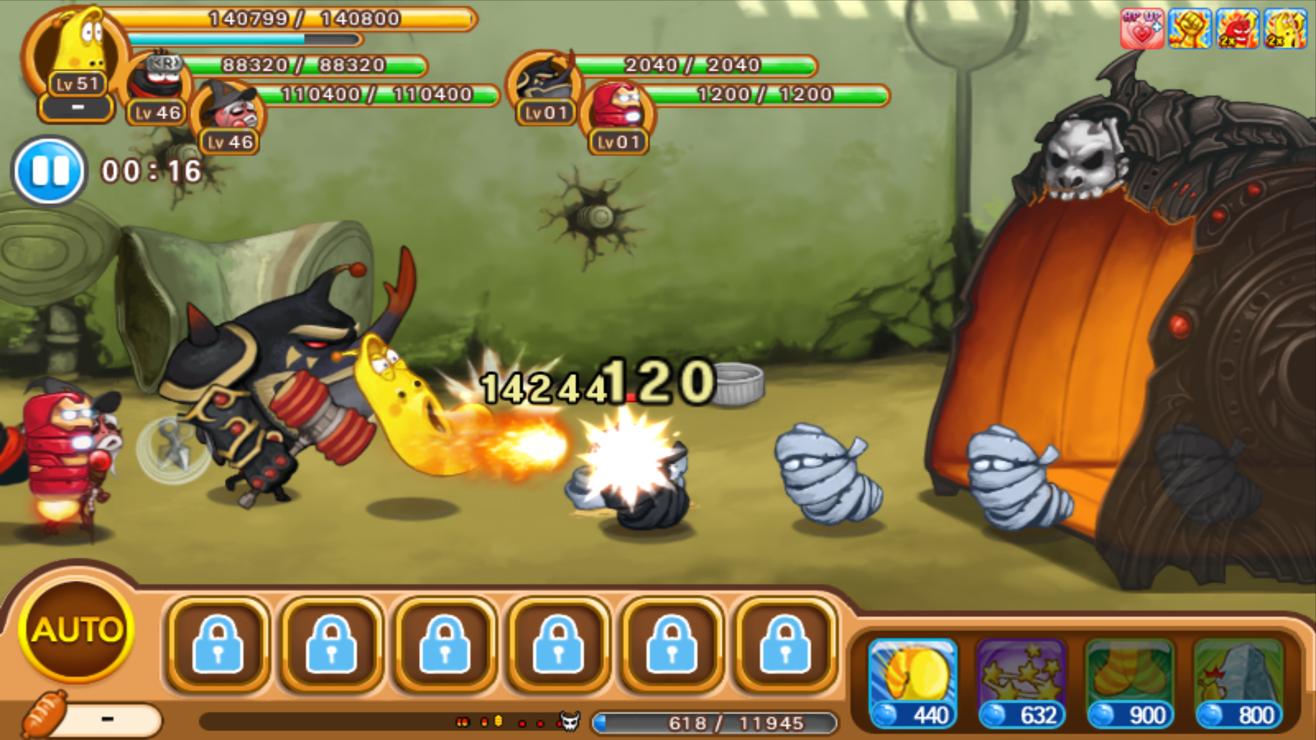 Cuplikan Layar Game Larva Heroes: Lavengers2020