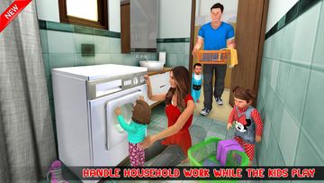 Mother Simulator Triplet Baby Game Screenshot