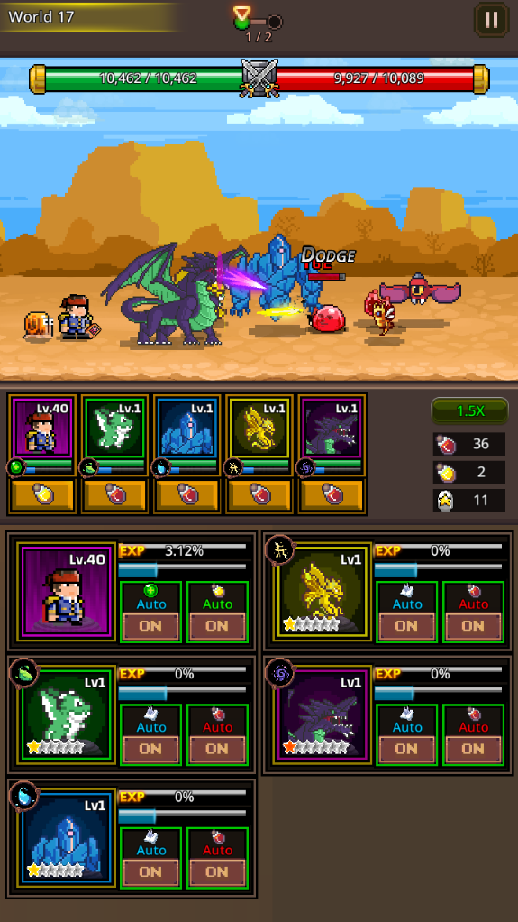 Grow Pixelmon Masters : World Game Screenshot