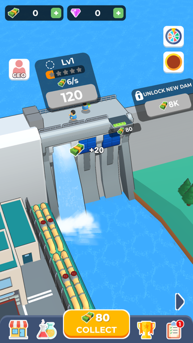 Dam Builder 3D Game Screenshot