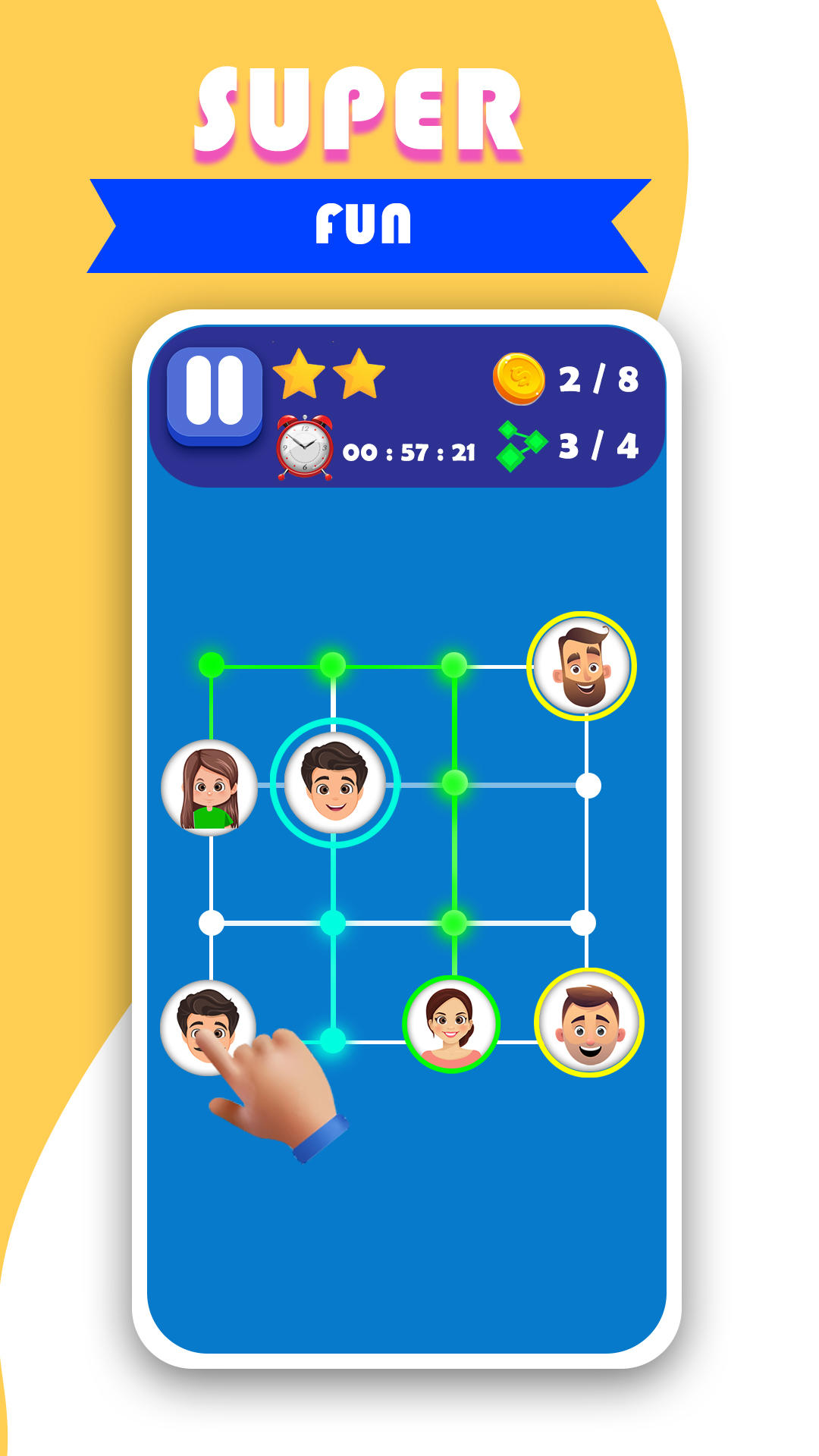 Screenshot 1 of Dot Connet Family Line Puzzle 1.0.5