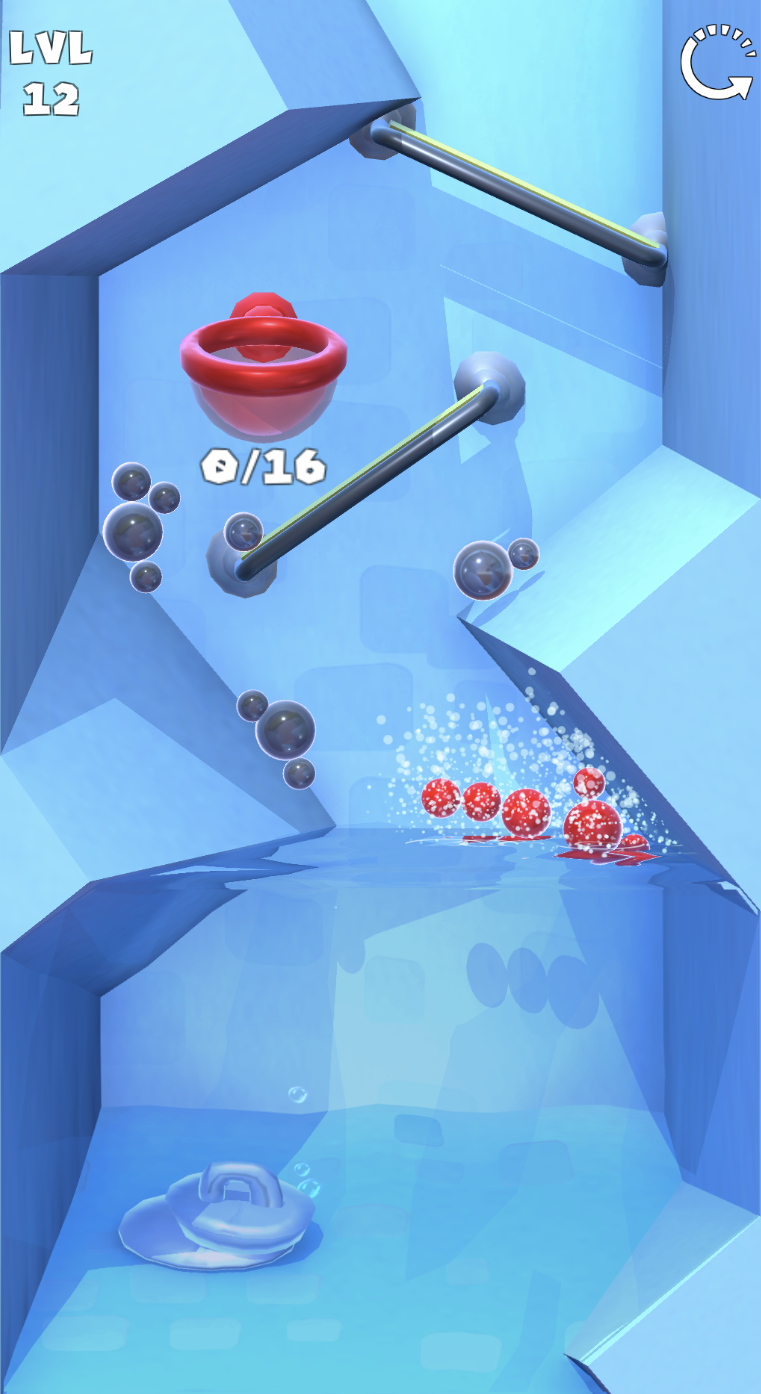 Water Dunk Game Screenshot