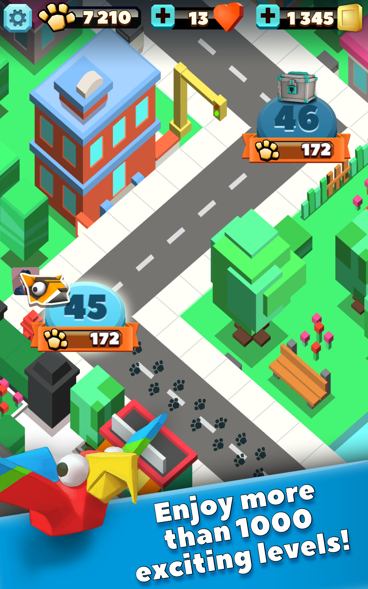 Screenshot of Wild City Rush