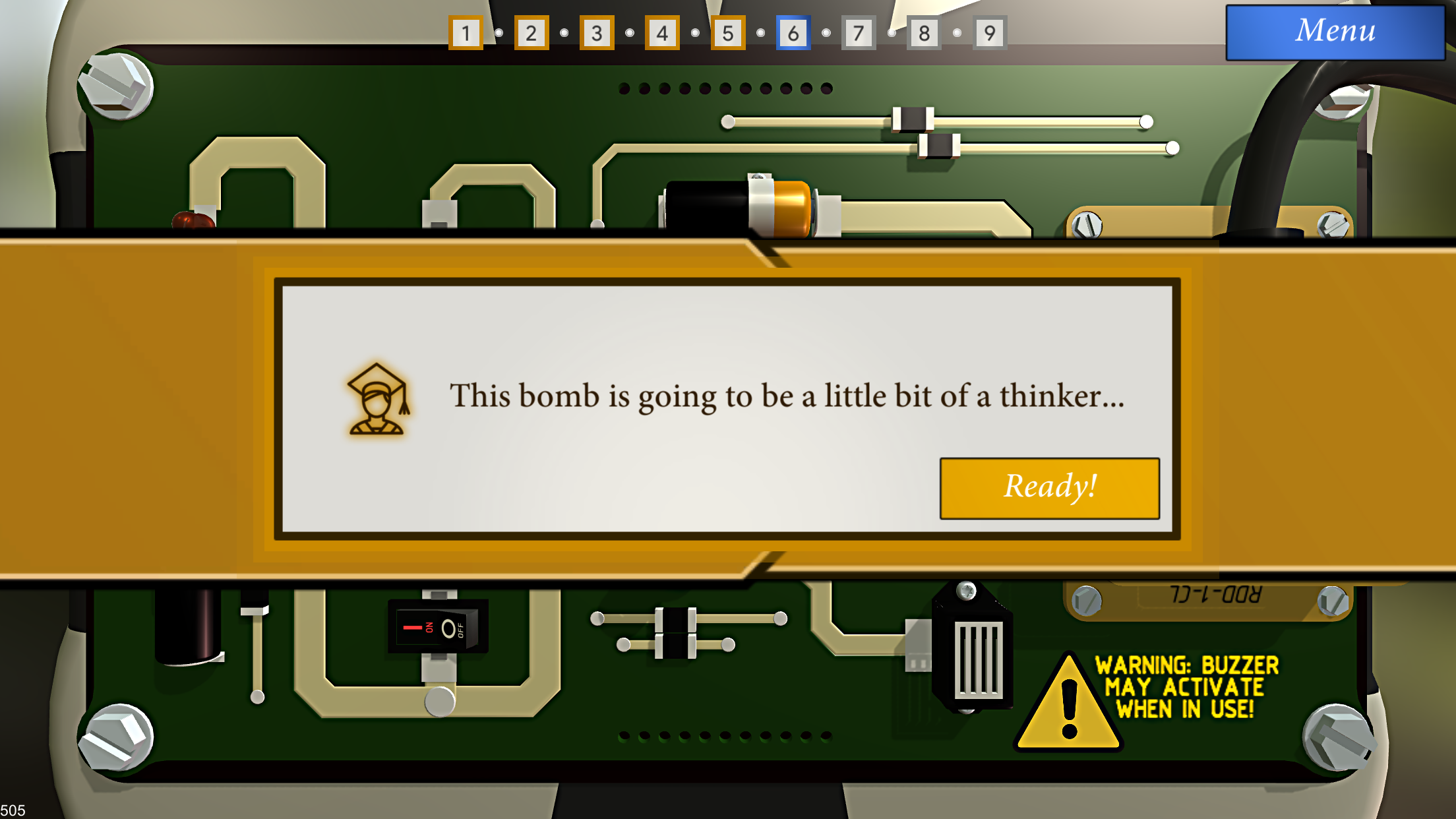 Captura de Tela do Jogo Bomb Squad Academy