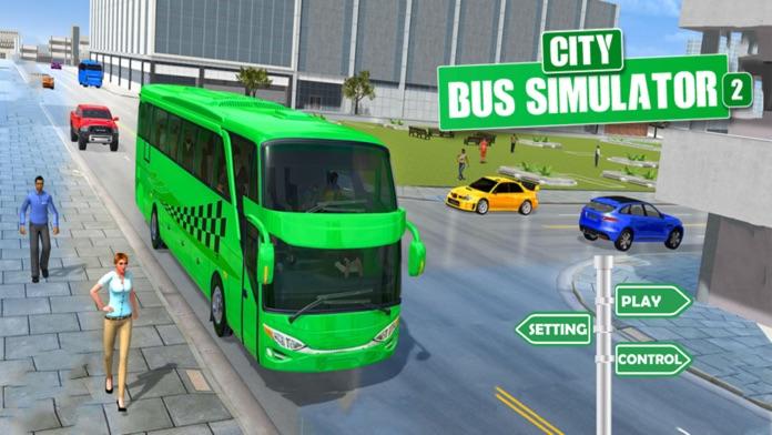 Cuplikan Layar Game City Bus Simulator 2