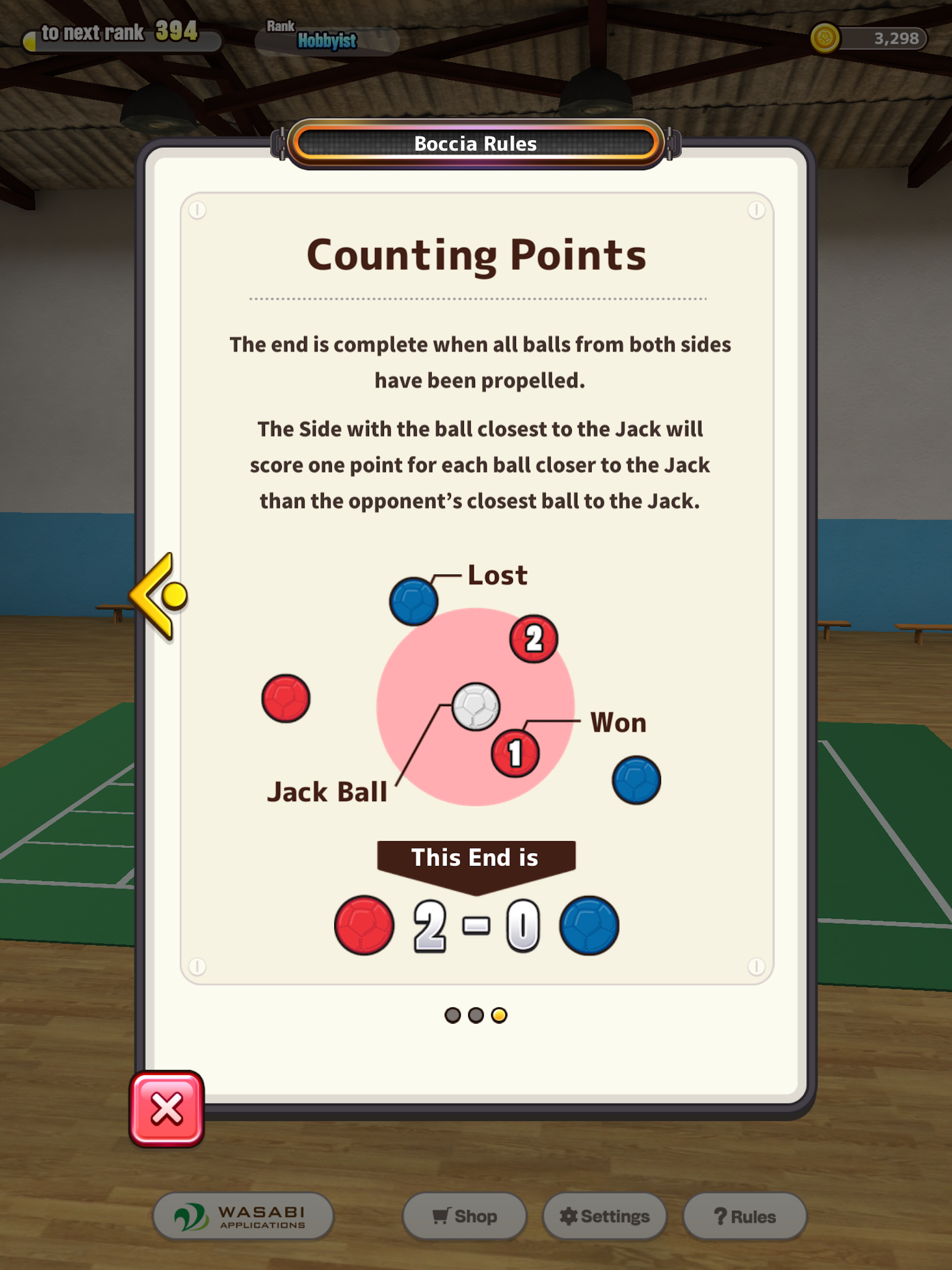 Boccia Battle Game Screenshot
