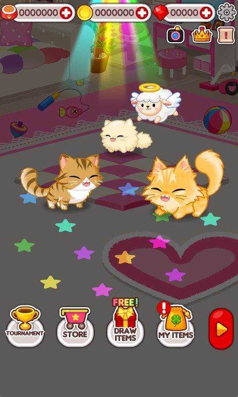 동물쥬디: 페르시안 고양이 돌보기 게임 스크린 샷