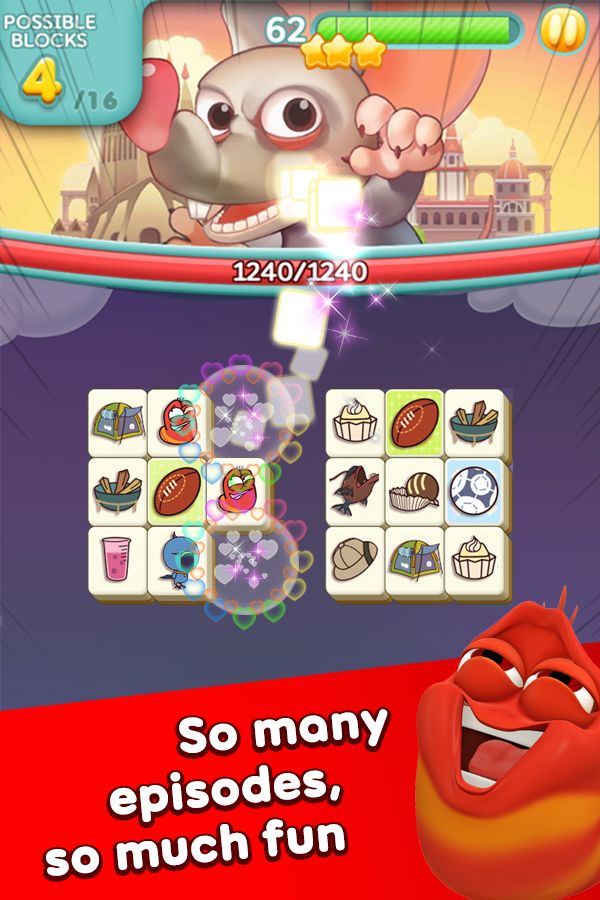 Larva Match screenshot game