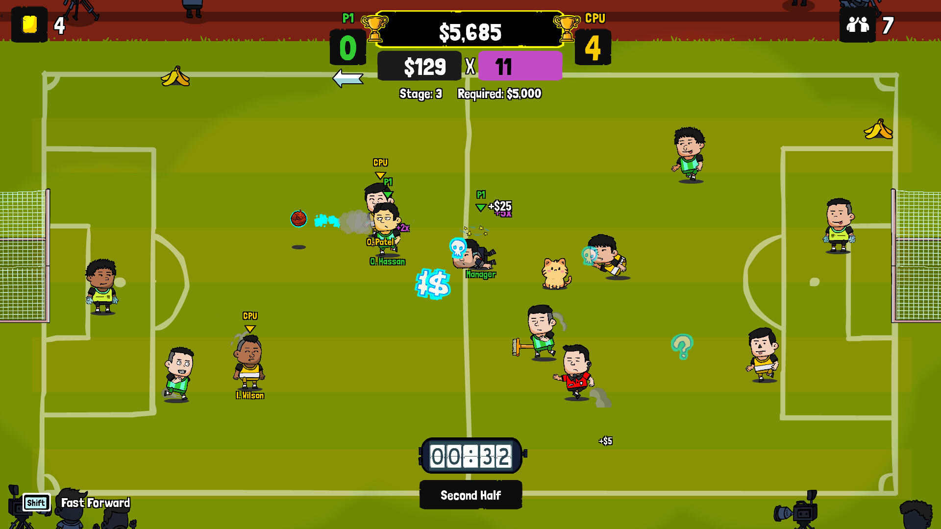 Super Senseless Soccer Game Screenshot