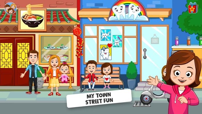 My Town : Street Fun screenshot game