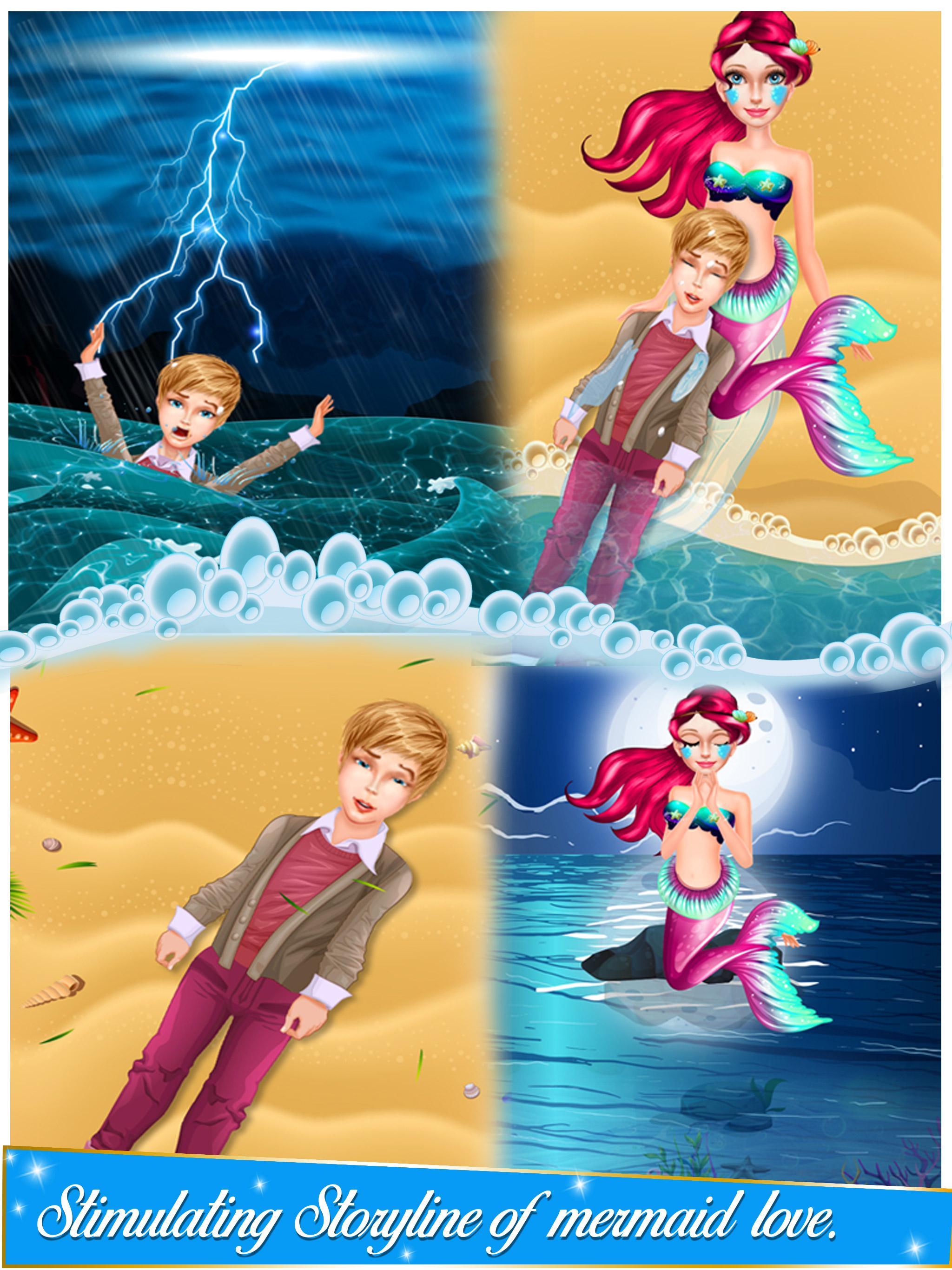 Mermaid Magic Wedding Love Story! Game Screenshot