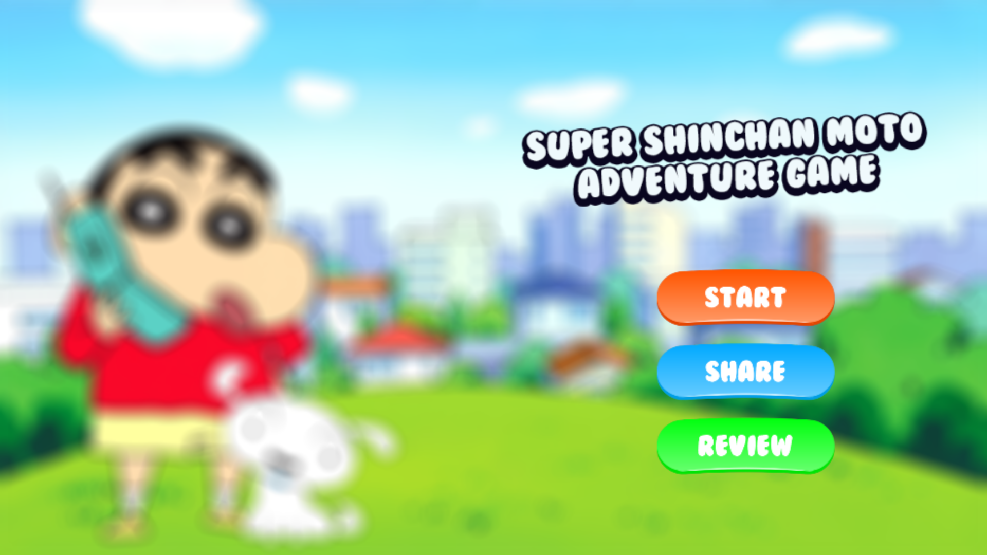 Super shin-chan Game Adventure Game Screenshot