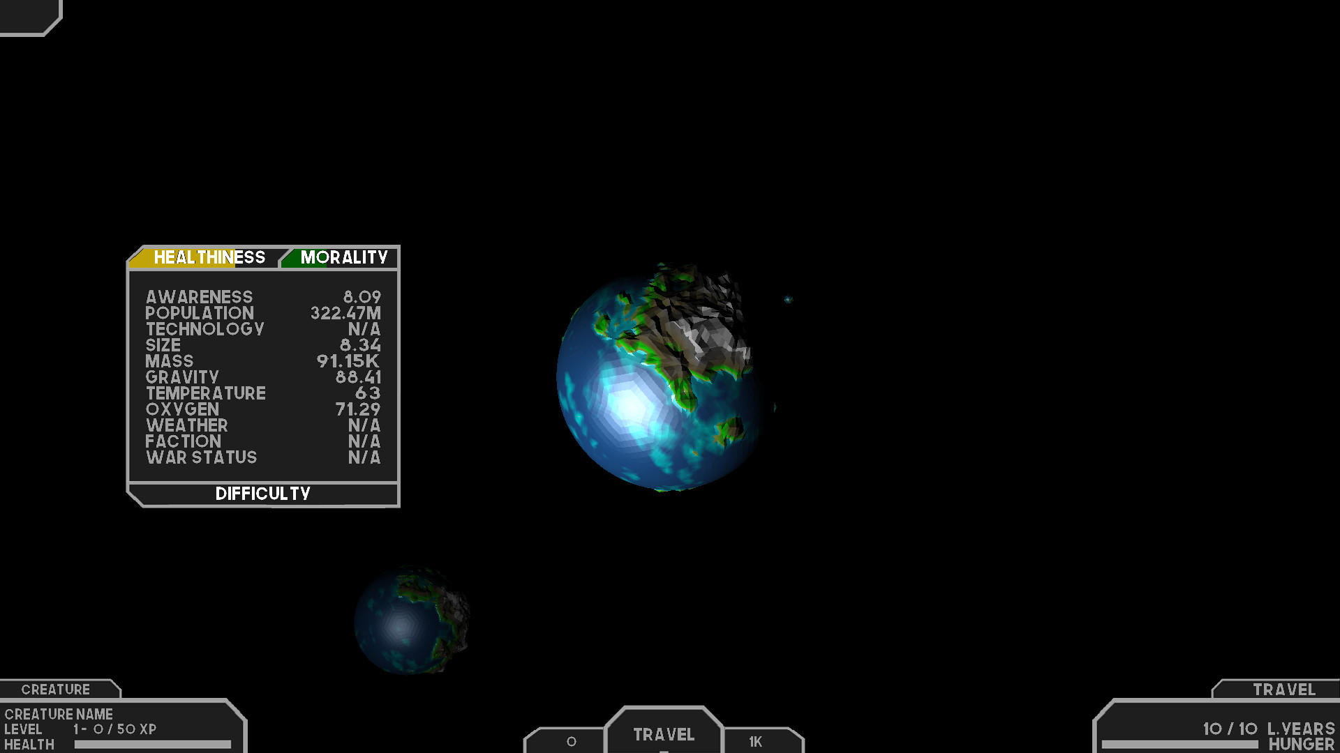 Orbis Sepia: The End of Worlds Game Screenshot