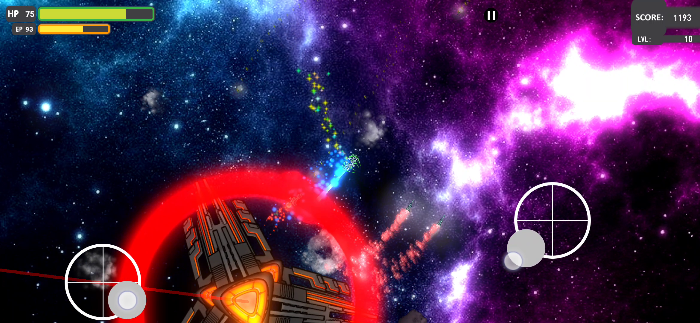Cuplikan Layar Game SpaceShip RogueLike