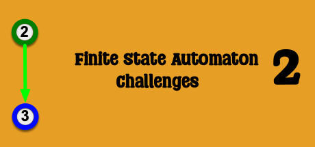 Banner of Finite State Automaton Challenges ၂ 