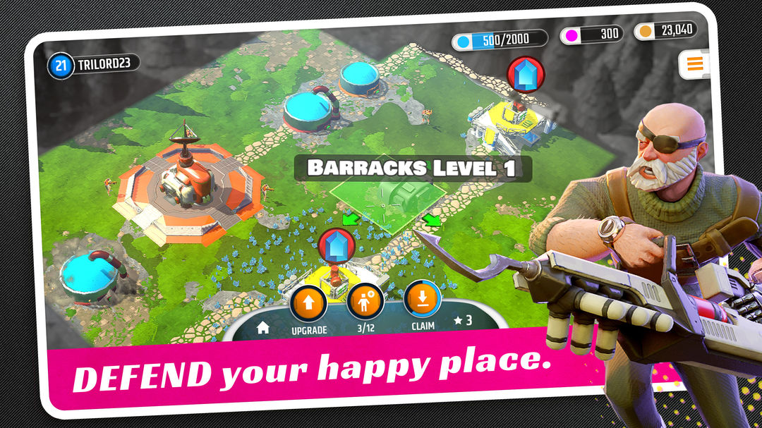 Raid Valley screenshot game