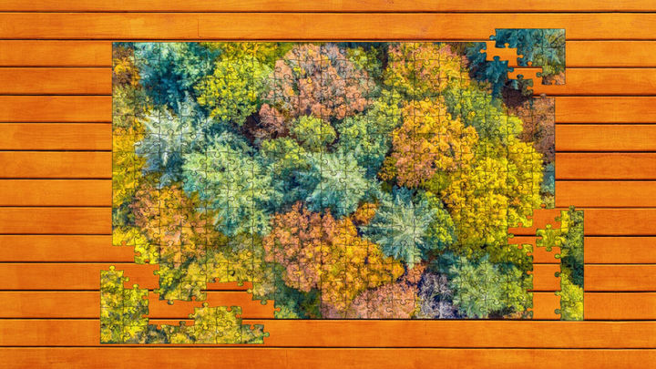 Screenshot 1 of Aerial Nature Jigsaw Puzzles 
