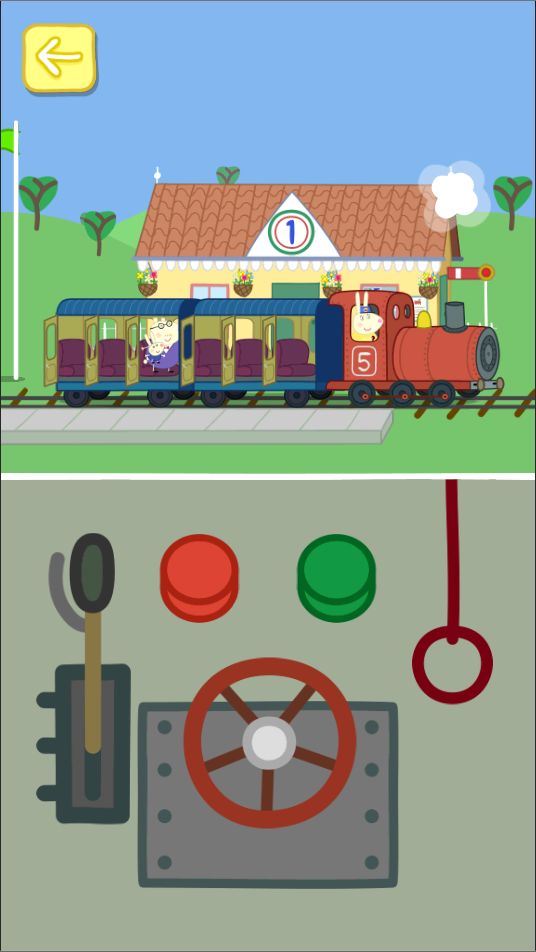 Peppa Pig (페퍼 피그): 재미있는 놀이공원 게임 스크린 샷