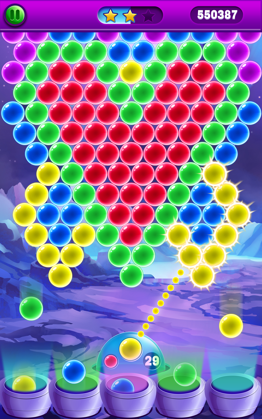Screenshot of Bubble Collect