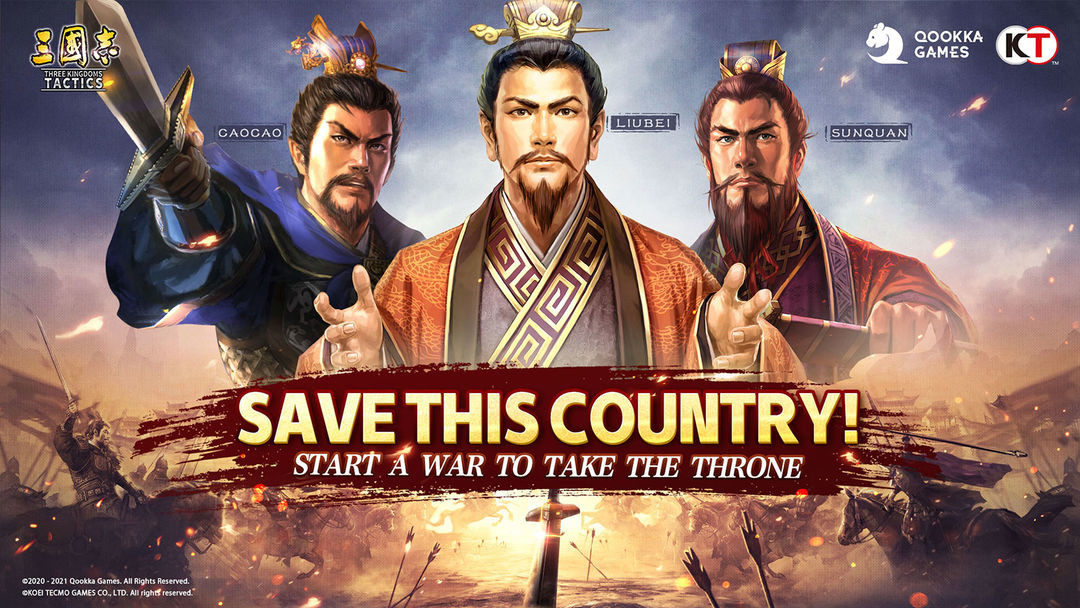 Three Kingdoms Tactics ภาพหน้าจอเกม