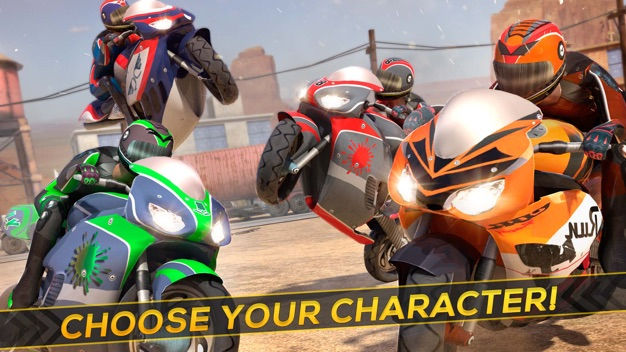 Moto Racing Rider screenshot game