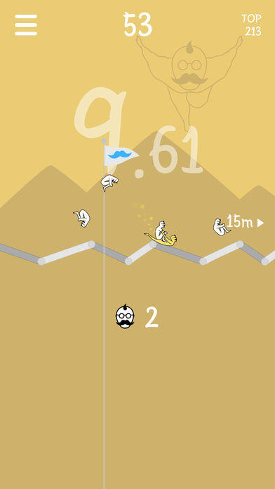 Captura de Tela do Jogo Body Surfer!