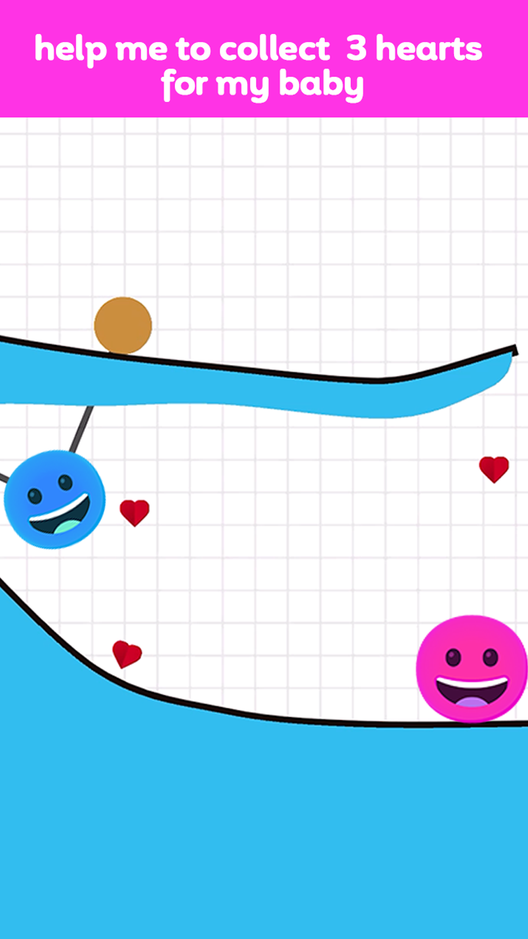 Rope Cut Balls Game Screenshot
