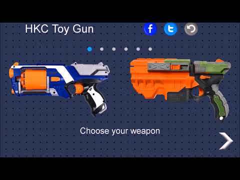 Screenshot of the video of HKC Toy Gun