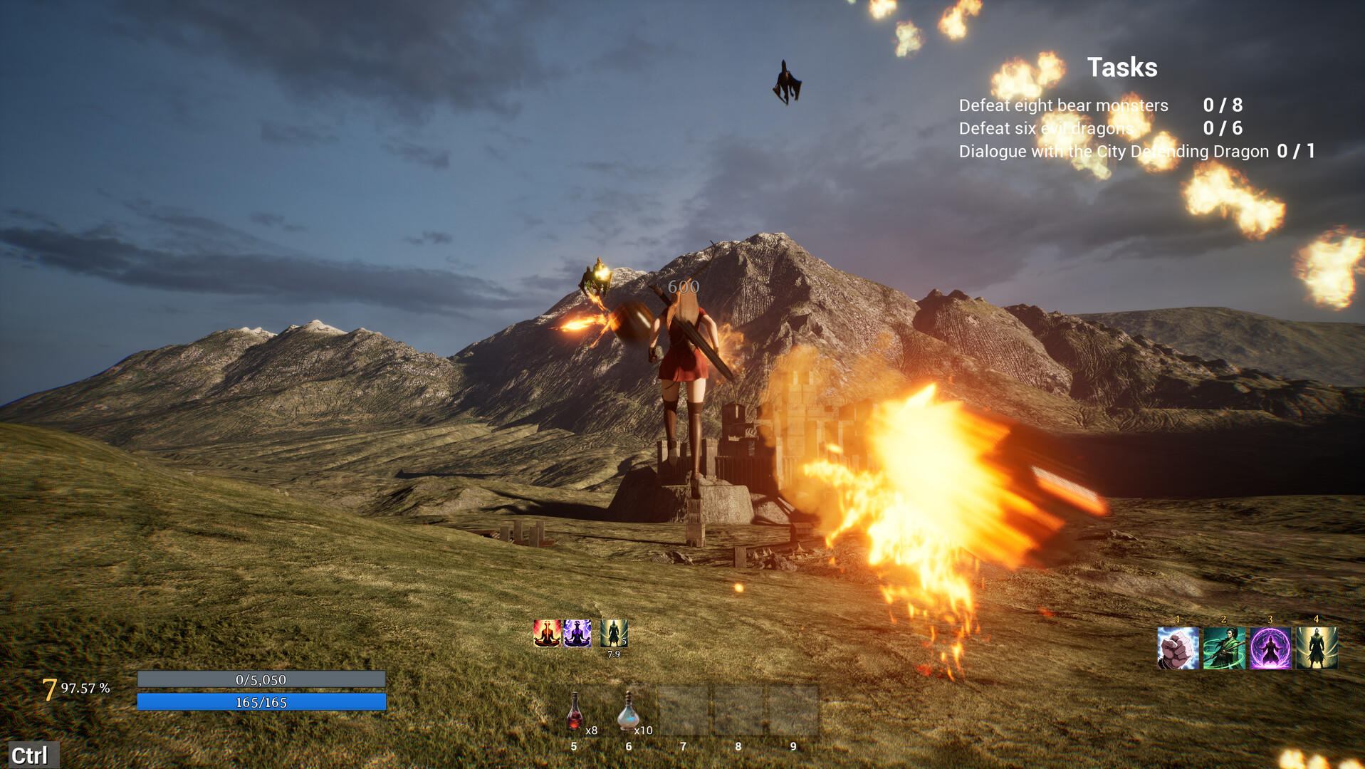 Dragon Expedition Game Screenshot