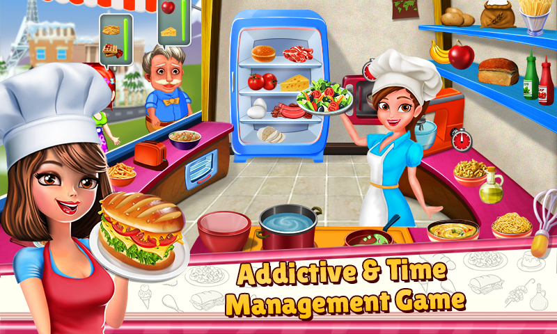 Cooking Chef Emmy's Restaurant Game Screenshot