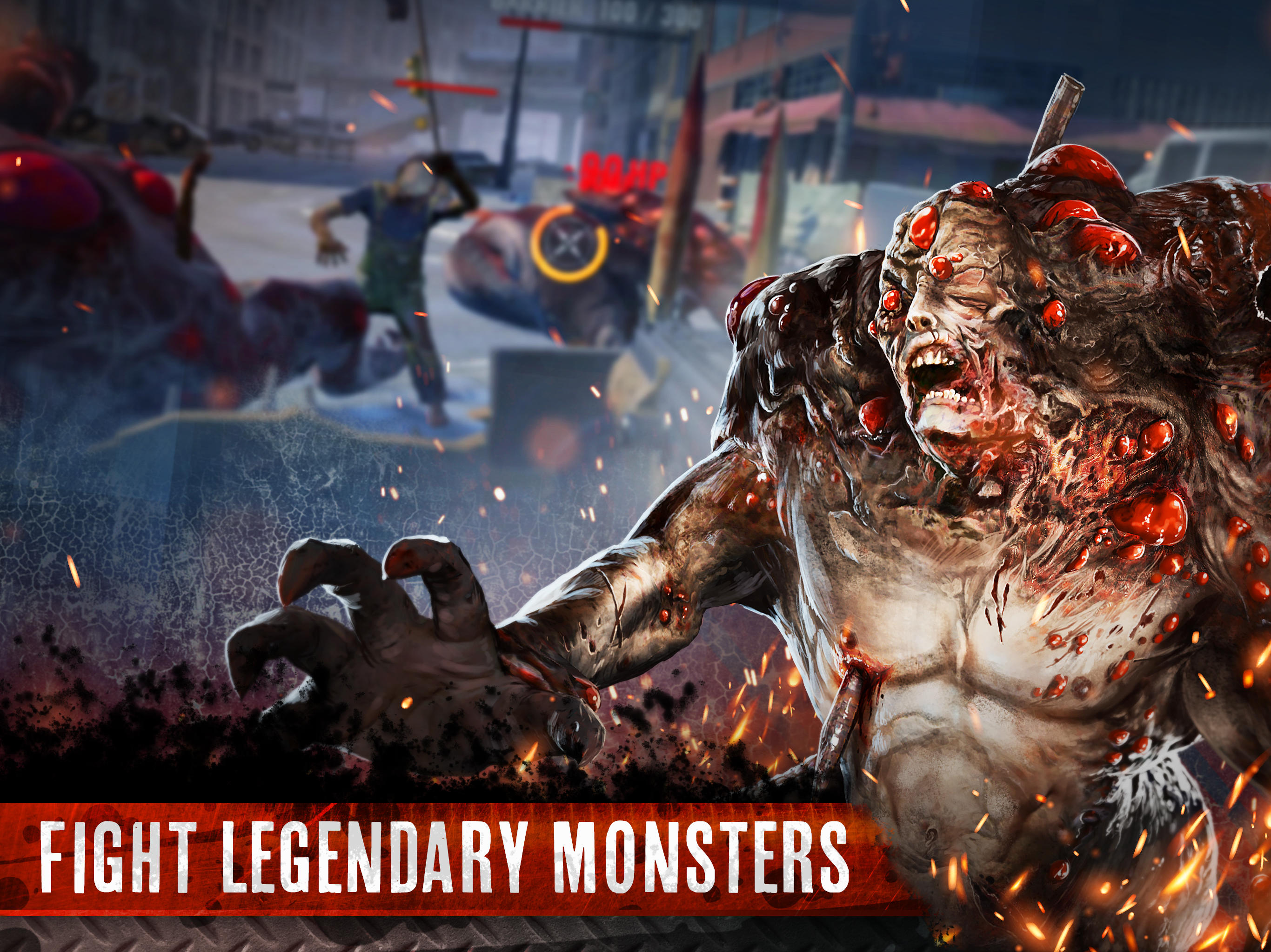 Undead Clash: Zombie Games 3D ゲームのスクリーンショット