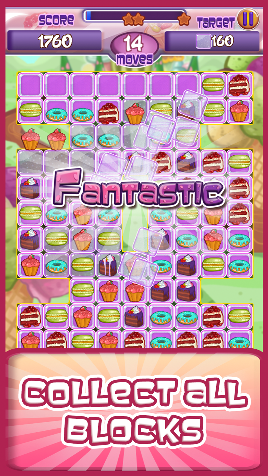 Cake Factory - Sweet Match 3 게임 스크린샷