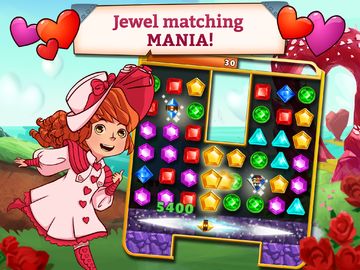 Cuplikan Layar Game Jewel Mania: Valentine's Day