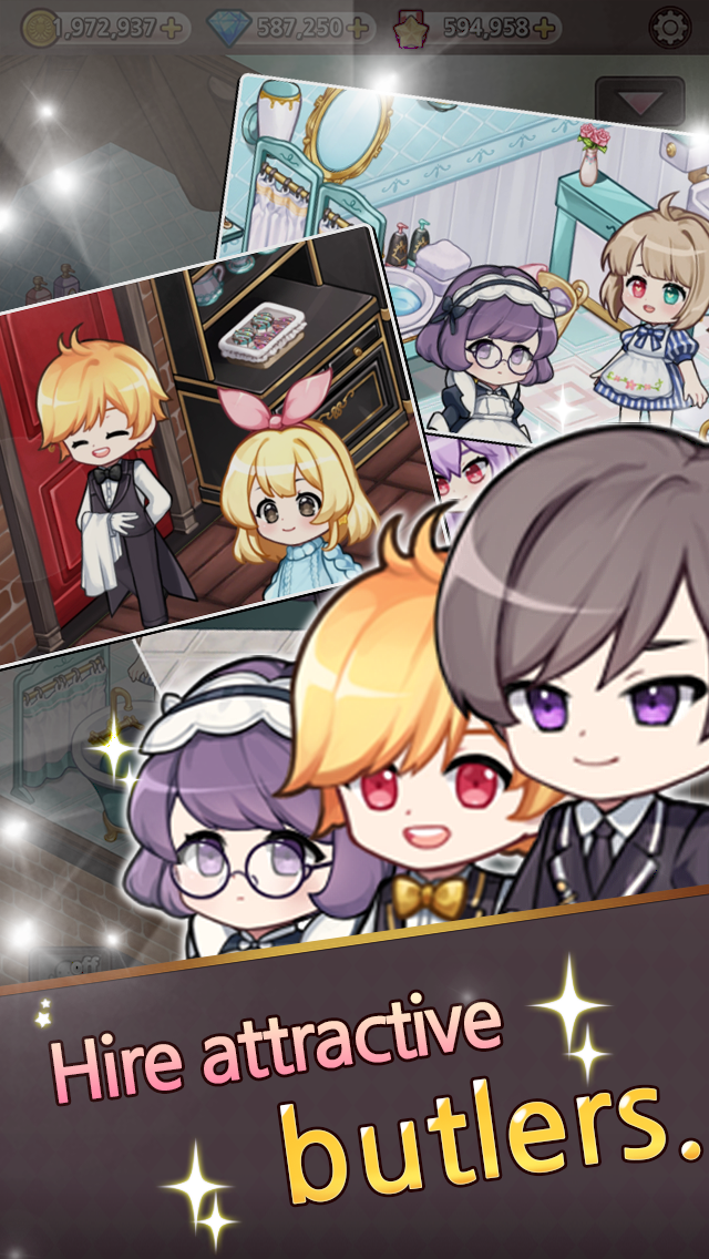 Noble Girl: Decorate a Vacatio Game Screenshot