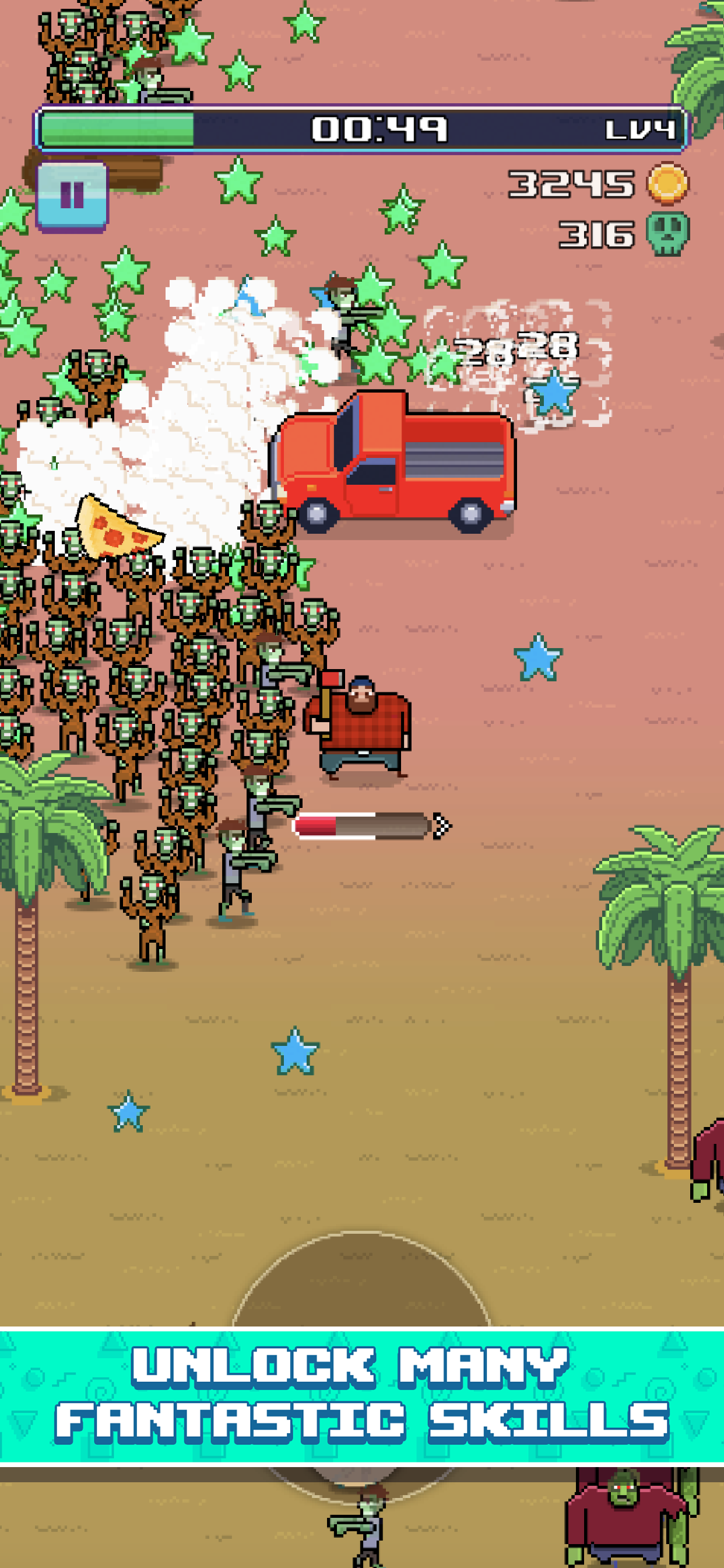 Timberman Survival Game Screenshot