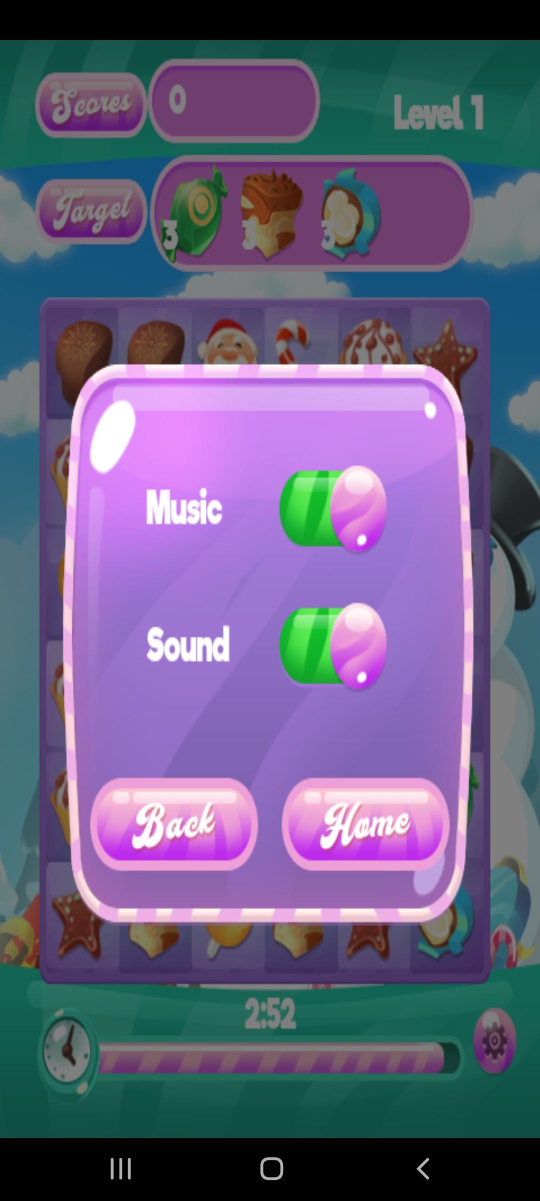 Candy Christmas 게임 스크린샷