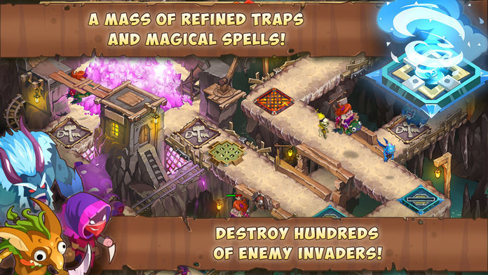 Gnumz: Masters of Defense HD TD screenshot game