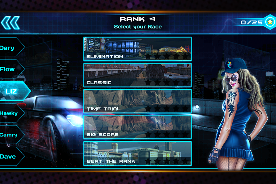 Racing Race Game Screenshot