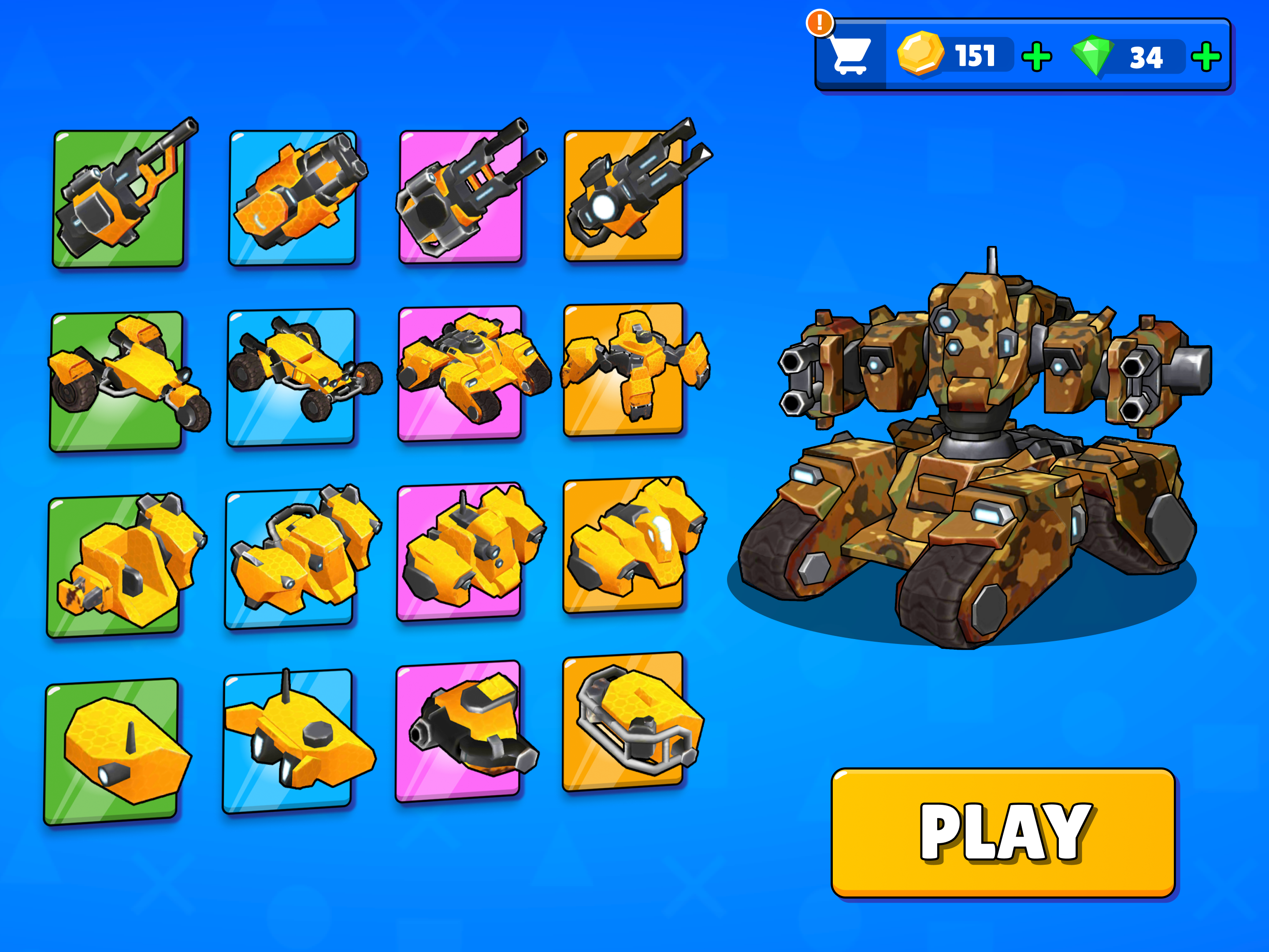 MECHA: War Robots Game Screenshot