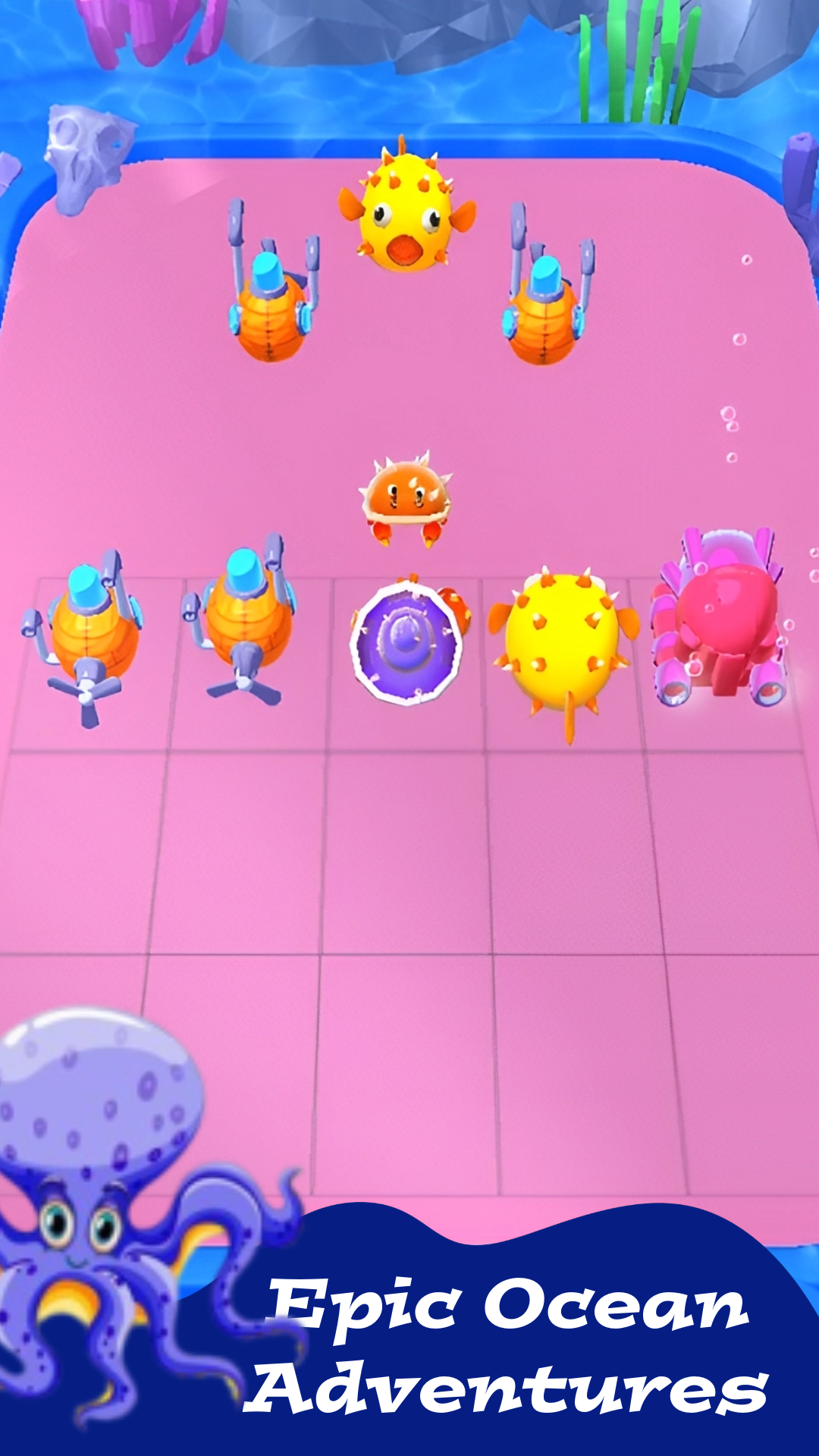 Fish Merge - Sea Monsters Game Screenshot