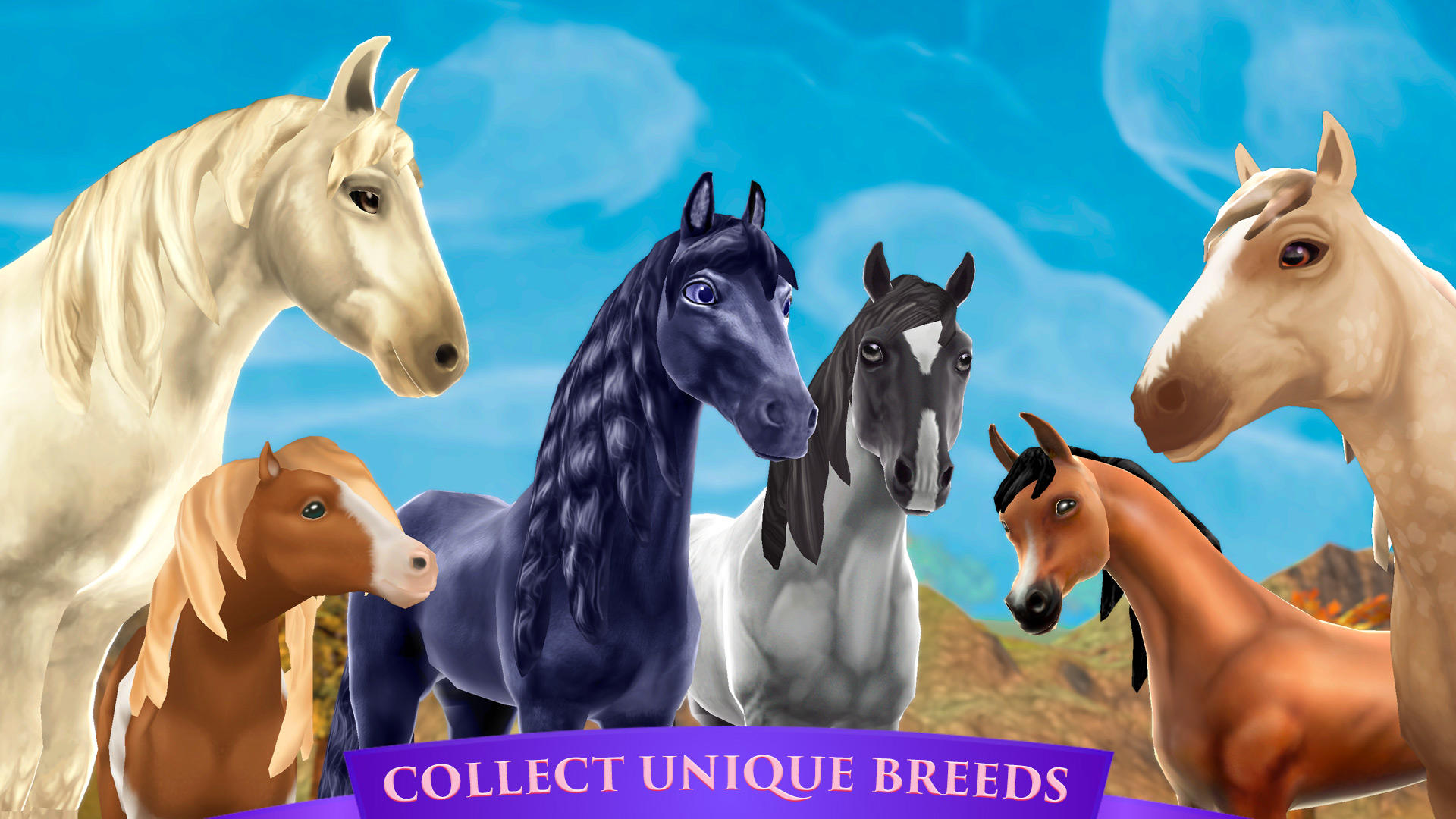 Horse Riding Tales - Wild Pony Game Screenshot