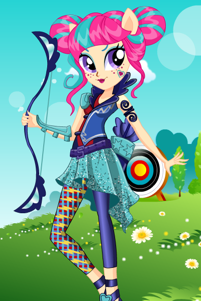 Archery Pinkie Pie Rarity Fluttershy Twilight Game Screenshot