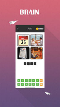 4pics1word- quiz Game Screenshot