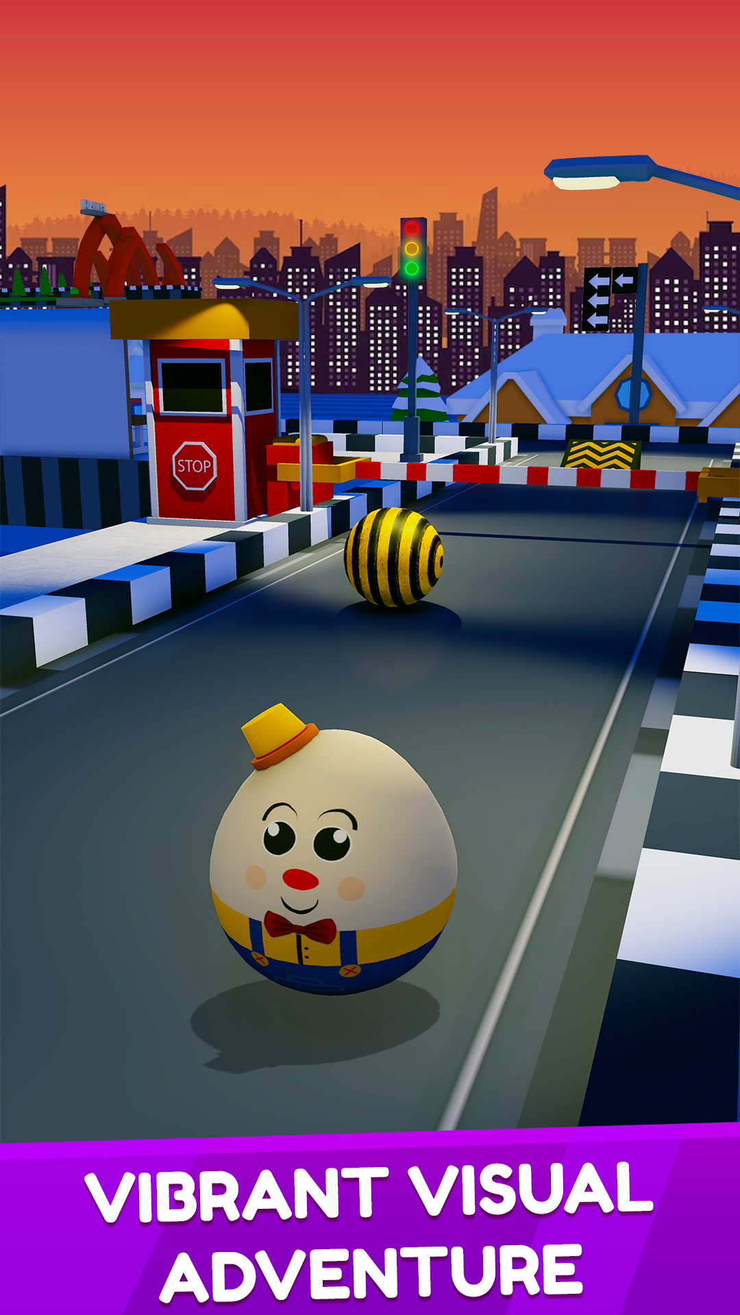 City Ball Run Game: Ball Games Game Screenshot