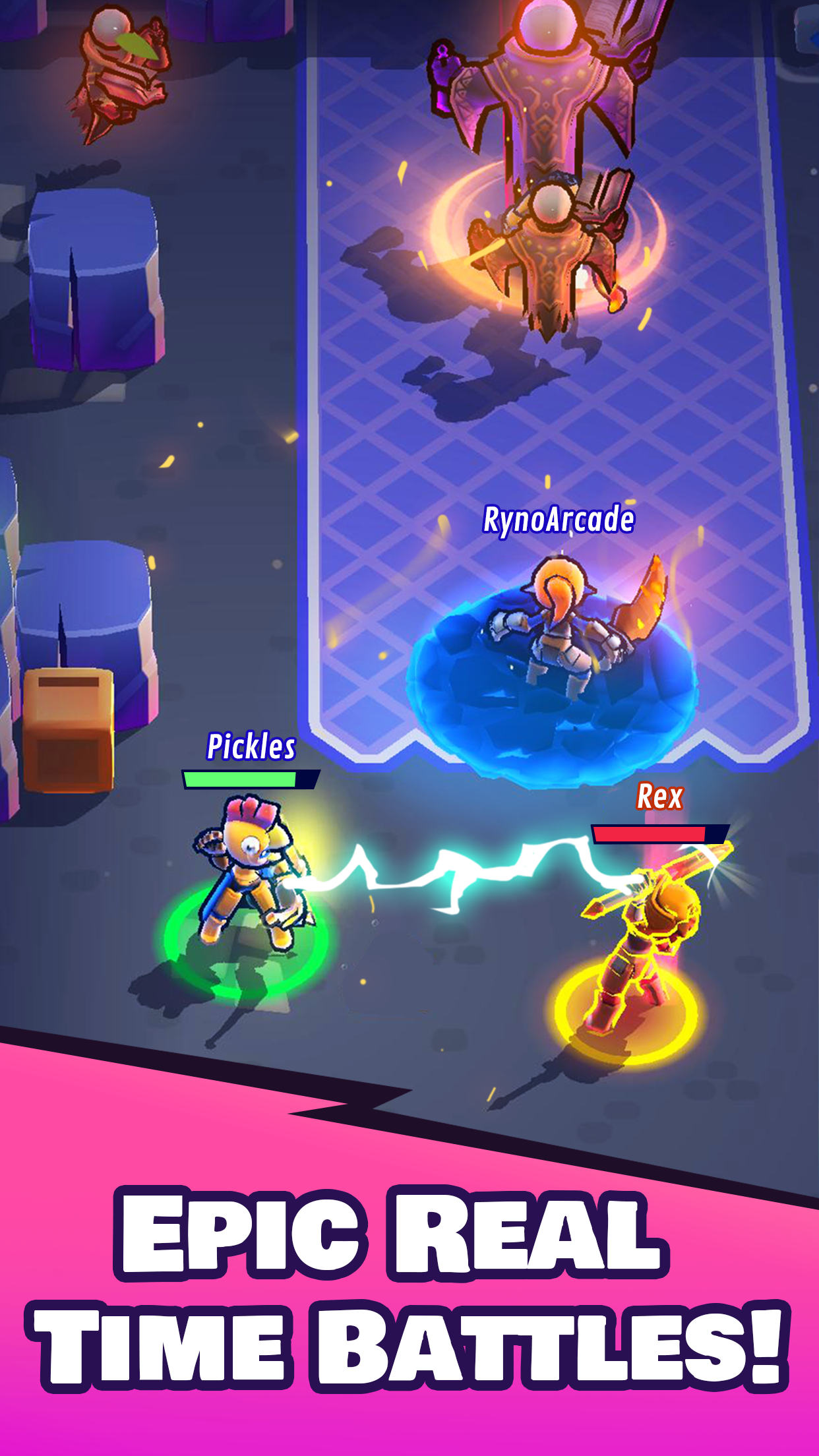 Knight's Edge: PvP Raid Arena Game Screenshot
