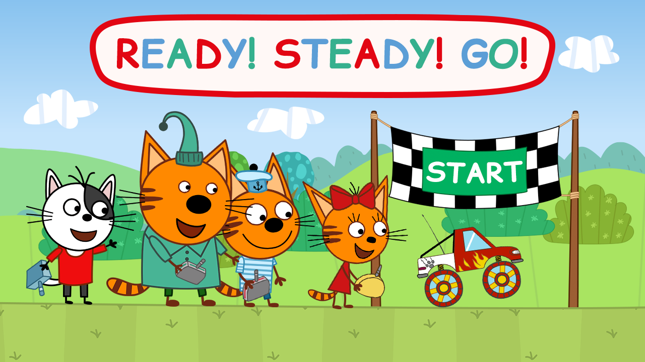 Kid-E-Cats: Kids Monster Truck Game Screenshot