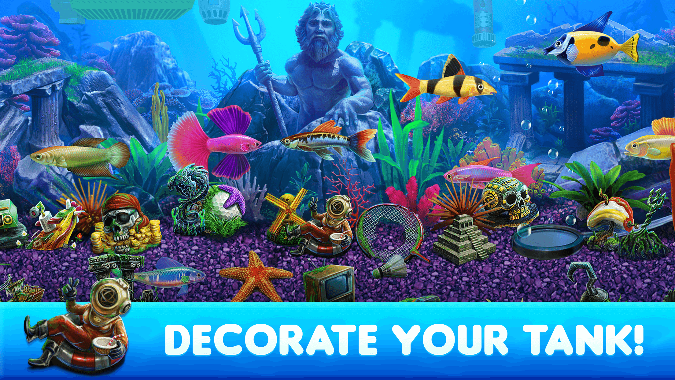 Fish Tycoon 2 Virtual Aquarium Game Screenshot