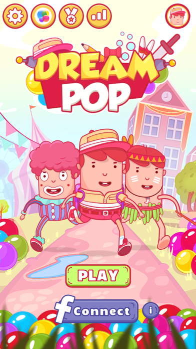 Dream Pop -Bubble Shooter Game Game Screenshot