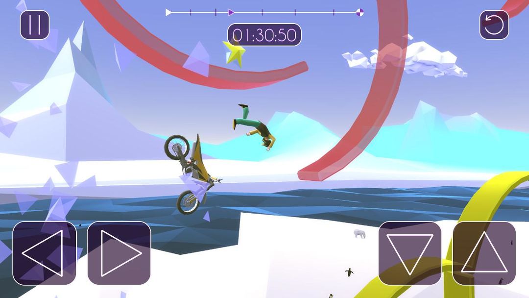Moto X3M Delight screenshot game