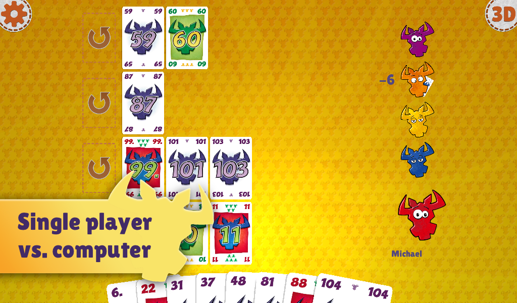6 takes! Game Screenshot